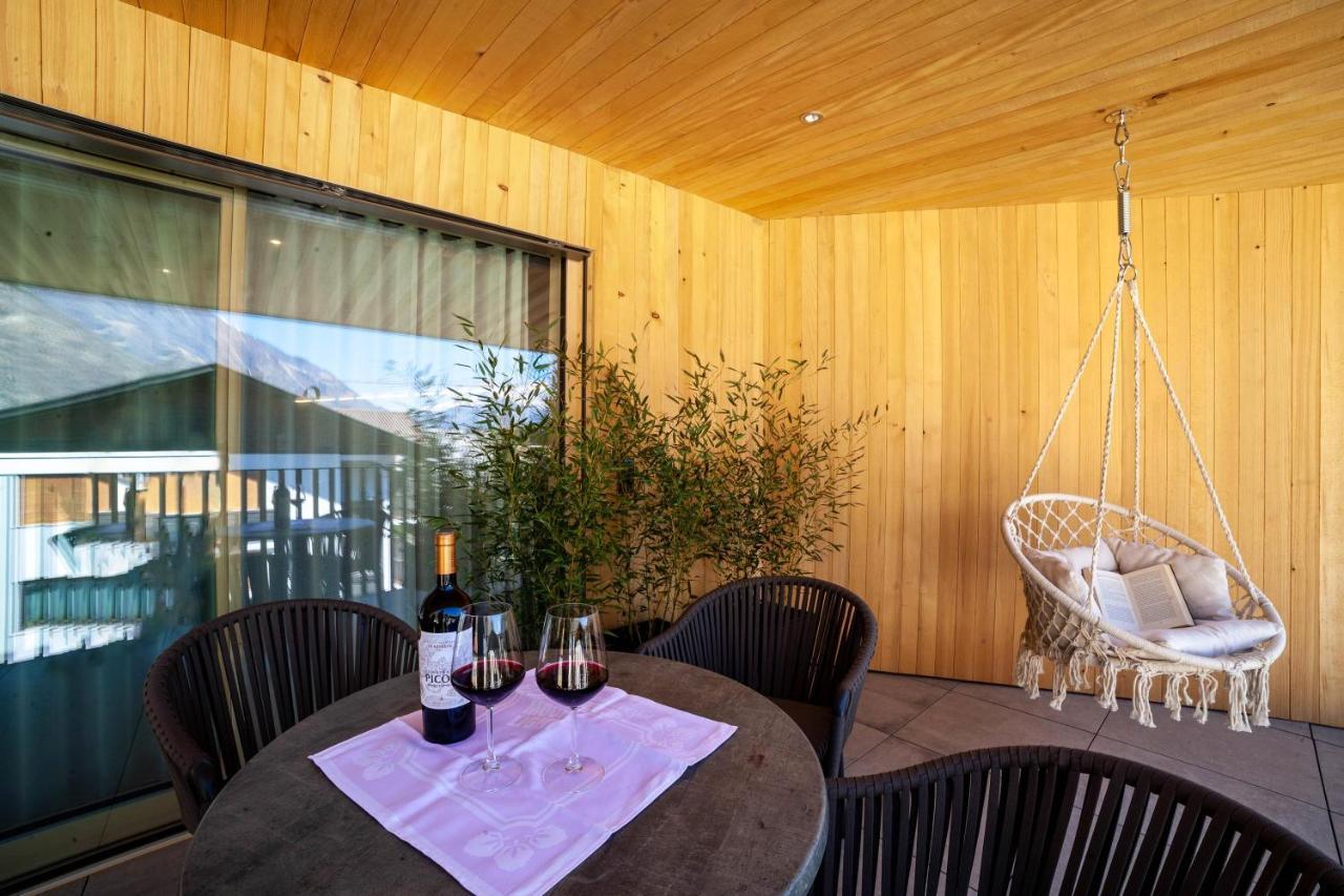 Adler Living Attika Wohnung Naturns Exterior foto